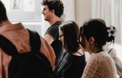 Utrinki z Dneva nominirank in nominirancev za nagrado Zofke Kveder (za mlado dramatičarko oz. mladega dramatika) <em>Foto: Maša Pirc</em>