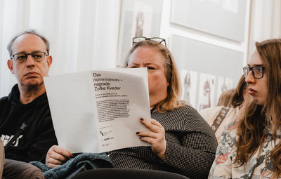 Utrinki z Dneva nominirank in nominirancev za nagrado Zofke Kveder (za mlado dramatičarko oz. mladega dramatika) <em>Foto: Maša Pirc</em>