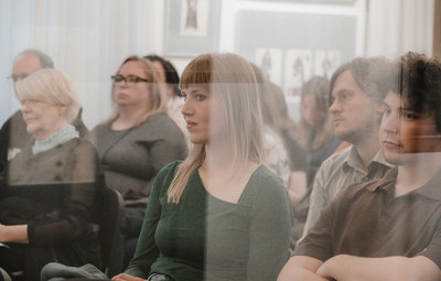 Utrinki z Dneva nominirank in nominirancev za nagrado Zofke Kveder (za mlado dramatičarko oz. mladega dramatika) <em>Foto: Maša Pirc</em>