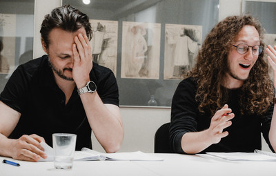 Utrinki z Dneva nominirank in nominirancev za nagrado Zofke Kveder (za mlado dramatičarko oz. mladega dramatika) <em>Foto: Maša Pirc</em>