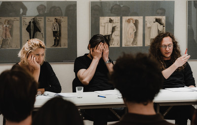 Utrinki z Dneva nominirank in nominirancev za nagrado Zofke Kveder (za mlado dramatičarko oz. mladega dramatika) <em>Foto: Maša Pirc</em>