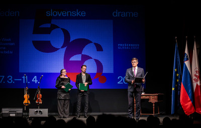 Utrinki s sklepne slovesnosti 56. Tedna slovenske drame <em>Foto: Sandi Fišer/Mediaspeed za PGK</em>