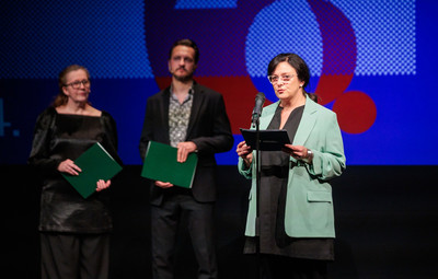 Utrinki s sklepne slovesnosti 56. Tedna slovenske drame <em>Foto: Sandi Fišer/Mediaspeed za PGK</em>