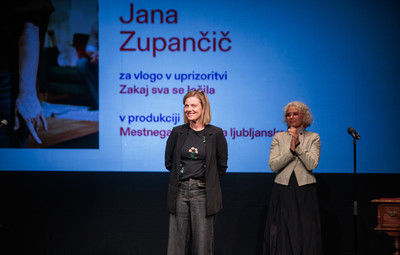 Utrinki s sklepne slovesnosti 56. Tedna slovenske drame <em>Foto: Sandi Fišer/Mediaspeed za PGK</em>