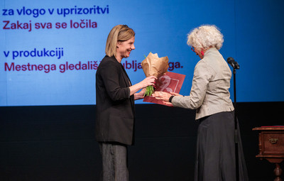 Utrinki s sklepne slovesnosti 56. Tedna slovenske drame <em>Foto: Sandi Fišer/Mediaspeed za PGK</em>