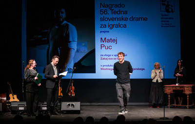Utrinki s sklepne slovesnosti 56. Tedna slovenske drame <em>Foto: Sandi Fišer/Mediaspeed za PGK</em>