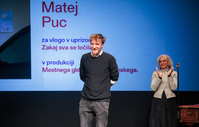 Utrinki s sklepne slovesnosti 56. Tedna slovenske drame <em>Foto: Sandi Fišer/Mediaspeed za PGK</em>