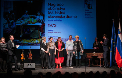 Utrinki s sklepne slovesnosti 56. Tedna slovenske drame <em>Foto: Sandi Fišer/Mediaspeed za PGK</em>