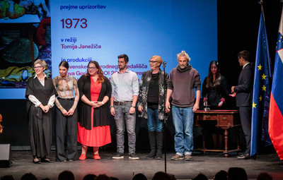 Utrinki s sklepne slovesnosti 56. Tedna slovenske drame <em>Foto: Sandi Fišer/Mediaspeed za PGK</em>