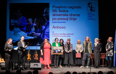 Utrinki s sklepne slovesnosti 56. Tedna slovenske drame <em>Foto: Sandi Fišer/Mediaspeed za PGK</em>