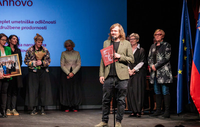 Utrinki s sklepne slovesnosti 56. Tedna slovenske drame <em>Foto: Sandi Fišer/Mediaspeed za PGK</em>