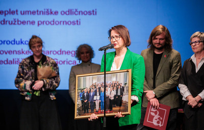 Utrinki s sklepne slovesnosti 56. Tedna slovenske drame <em>Foto: Sandi Fišer/Mediaspeed za PGK</em>