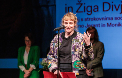 Utrinki s sklepne slovesnosti 56. Tedna slovenske drame <em>Foto: Sandi Fišer/Mediaspeed za PGK</em>