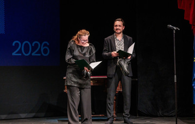 Utrinki s sklepne slovesnosti 56. Tedna slovenske drame <em>Foto: Sandi Fišer/Mediaspeed za PGK</em>