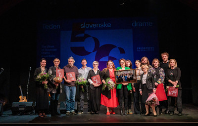 Utrinki s sklepne slovesnosti 56. Tedna slovenske drame <em>Foto: Sandi Fišer/Mediaspeed za PGK</em>