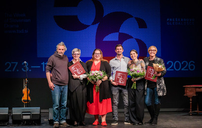 Utrinki s sklepne slovesnosti 56. Tedna slovenske drame <em>Foto: Sandi Fišer/Mediaspeed za PGK</em>