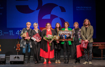 Utrinki s sklepne slovesnosti 56. Tedna slovenske drame <em>Foto: Sandi Fišer/Mediaspeed za PGK</em>