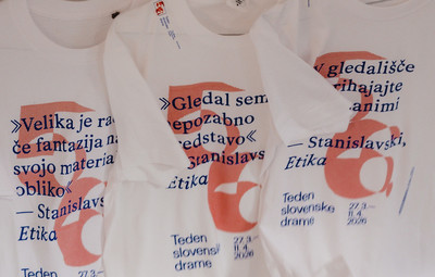 Odenite se v barve 56. Tedna slovenske drame <em>Foto: Maša Pirc</em>