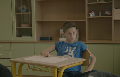 Novi sošolci / New classmates / Shokët e rinj të klasës <em>Foto: Izsek iz filma, direktor fotografije: Aljoša Korenčan</em>